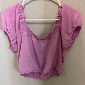 Purple cute top size small